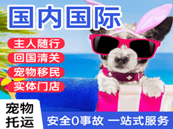 首都机场快递国际宠物托运 【国
